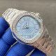 Replica Patek Philippe Nautilus Rose Gold Strap Silver Face Rose Gold Bezel Watch 35mm (1)_th.jpg